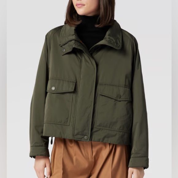 WEEKEND MAX MARA Fiorito Quilted Jacket in Green sz 4 / S BRAND NEW, EXT RARE - Picture 7 of 16